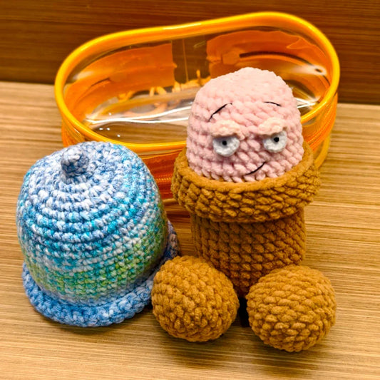 Funny Penis Plush Keychain