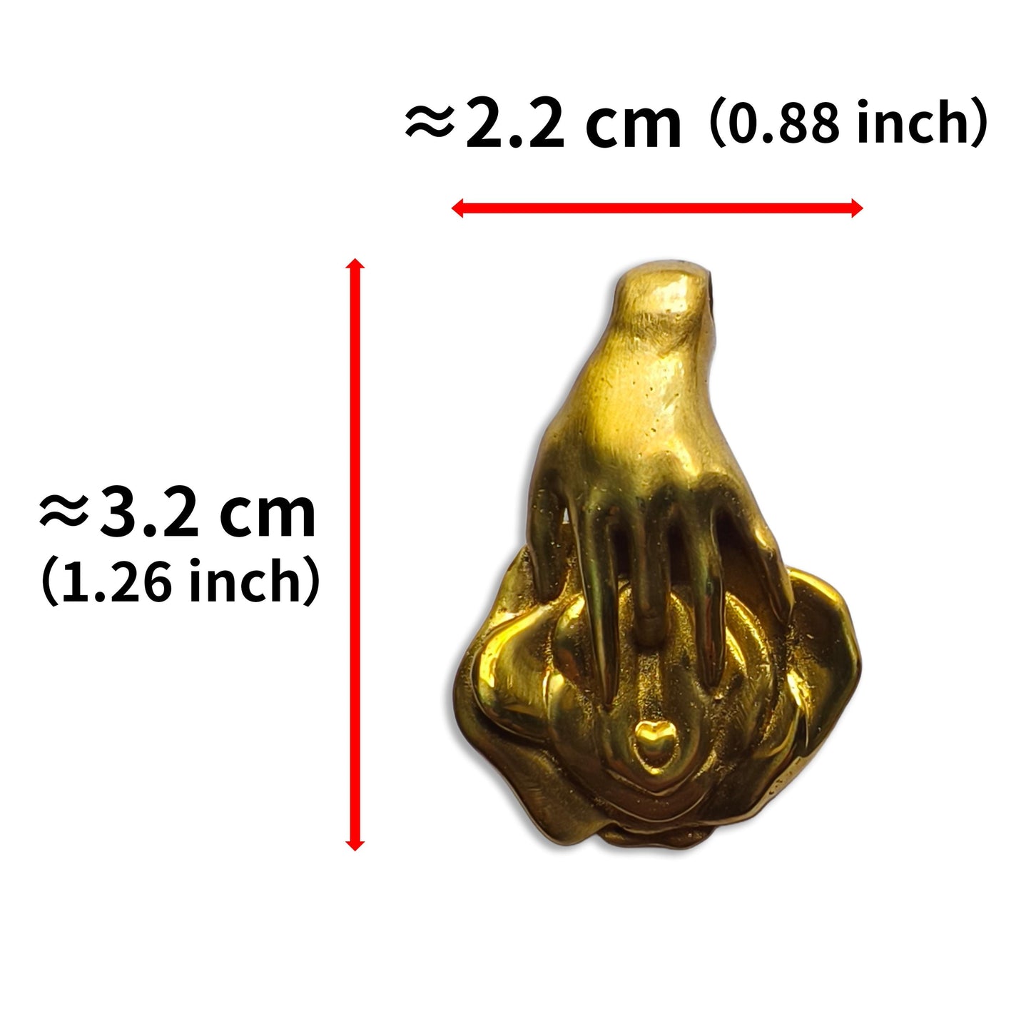 Copper Sexy Clitoris Pendant