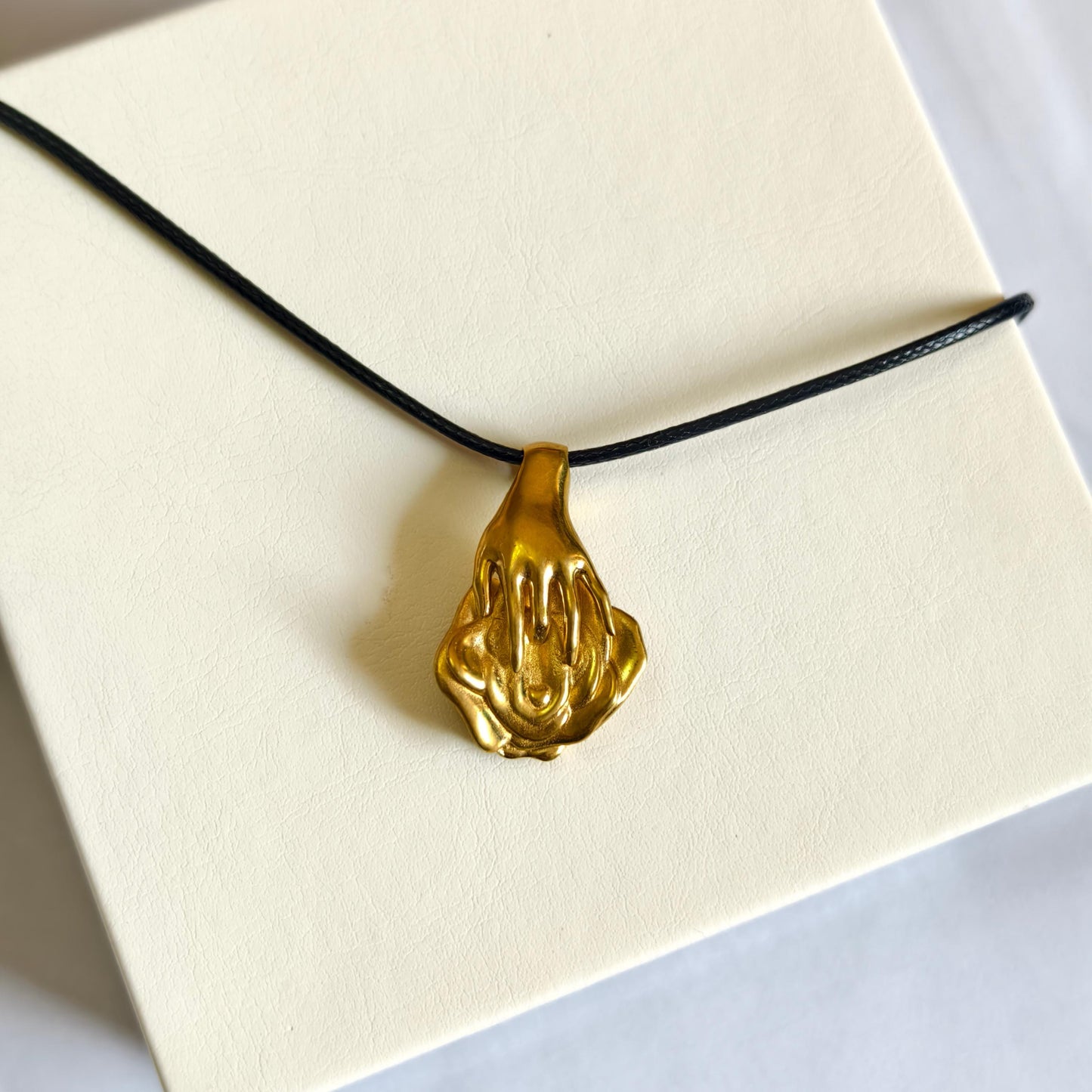 Naughty Copper Pendant Necklace