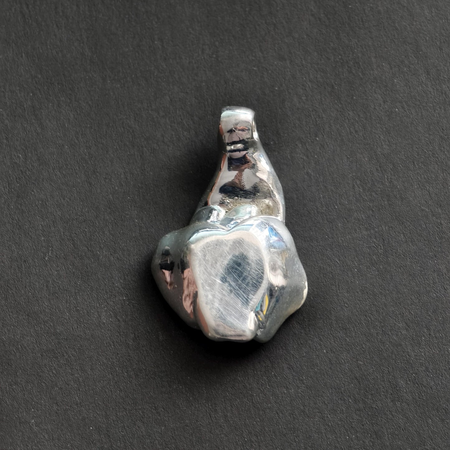 Silver Sexy Clitoris Pendant