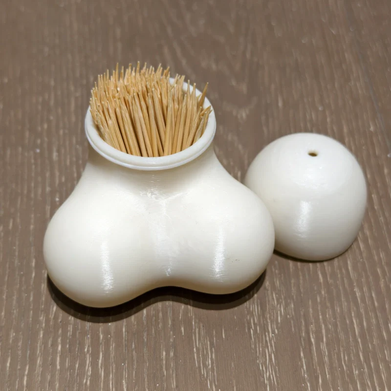 Food-Grade Penis Toothpick Holder