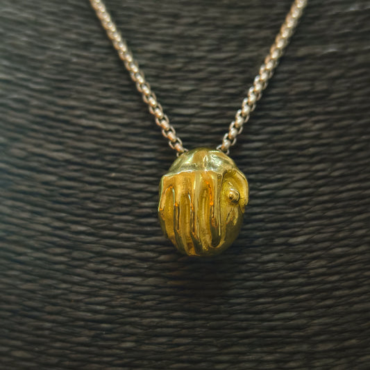 Cradle your bosom Pendant Necklace