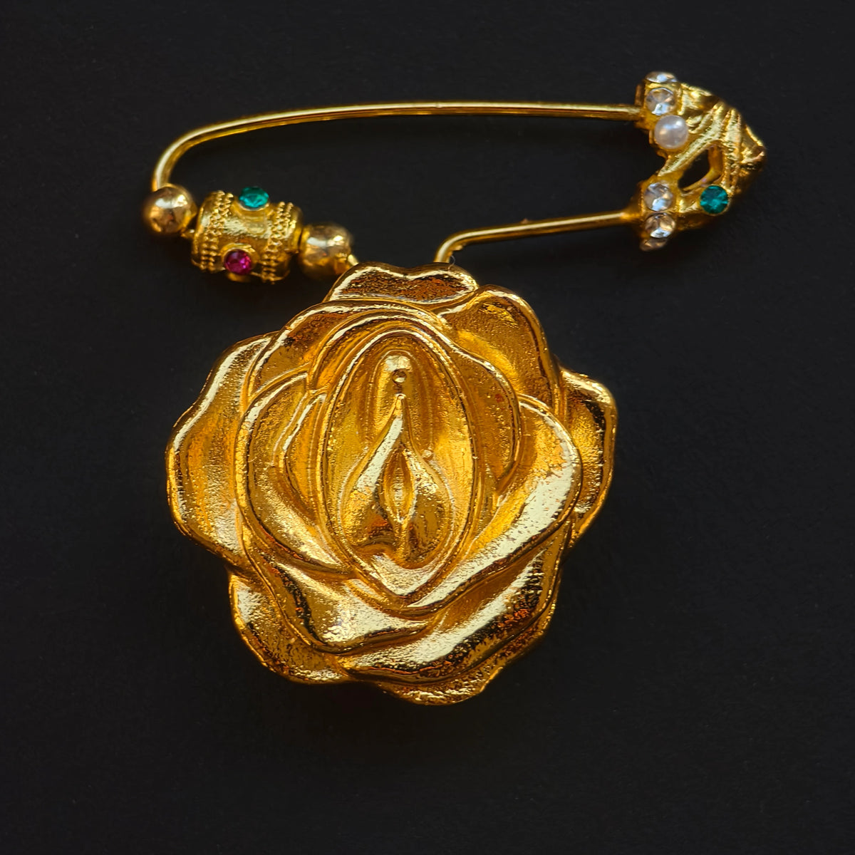 Mystic Rose Brooch