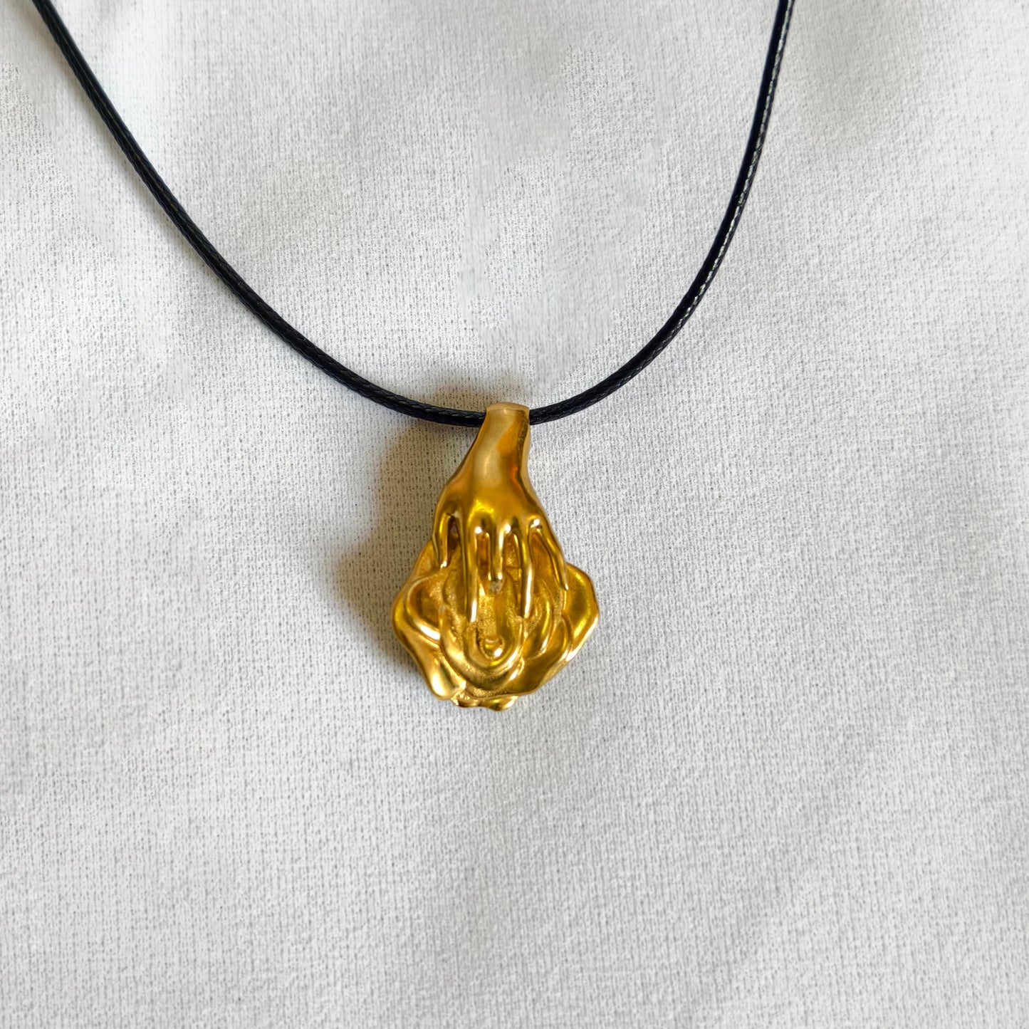 Naughty Copper Pendant Necklace