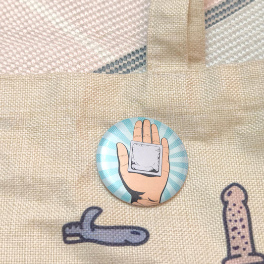 Adult Humor Pin Badge