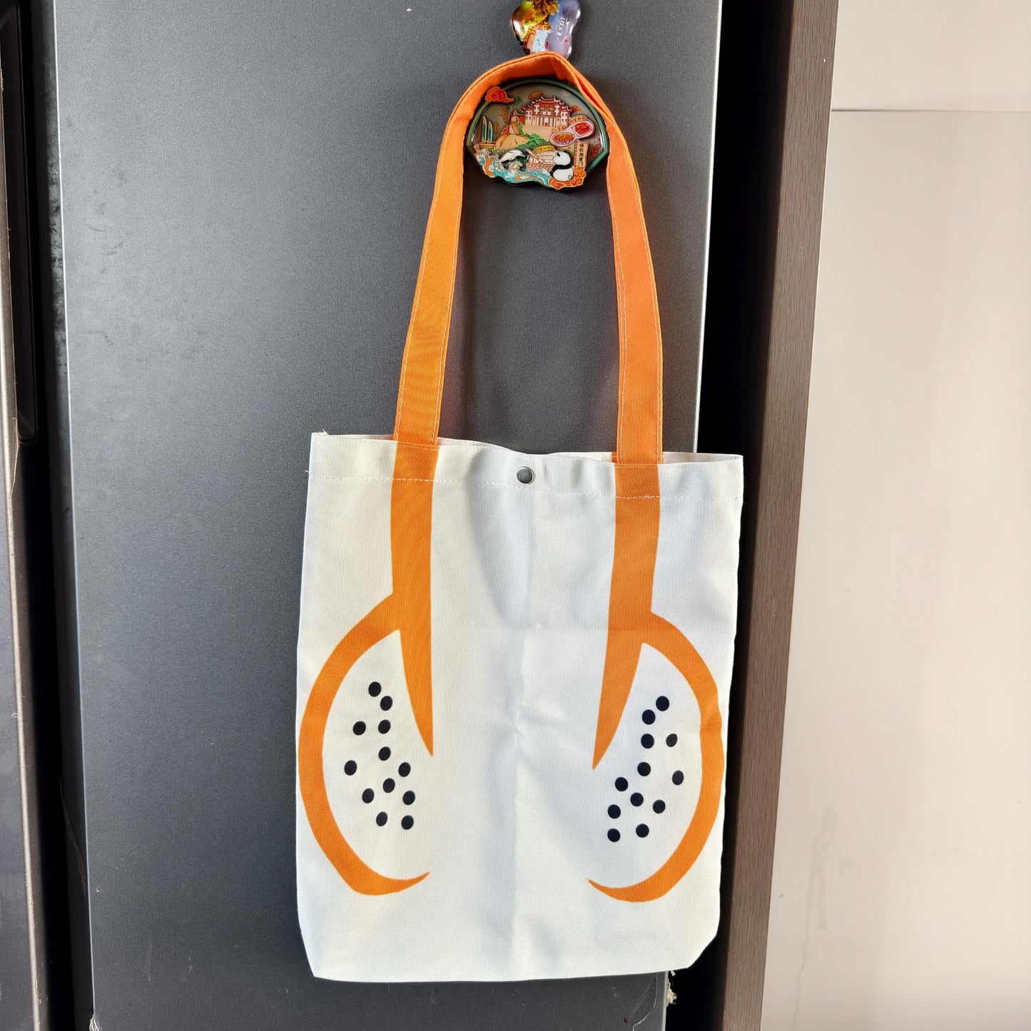 Funny Cartoon Penis Canvas Tote – Prank Adult Art Shoulder & Handbag, Creative Storage Bag