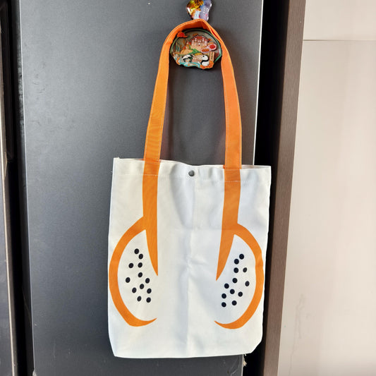 Funny Cartoon Penis Canvas Tote – Prank Adult Art Shoulder & Handbag, Creative Storage Bag