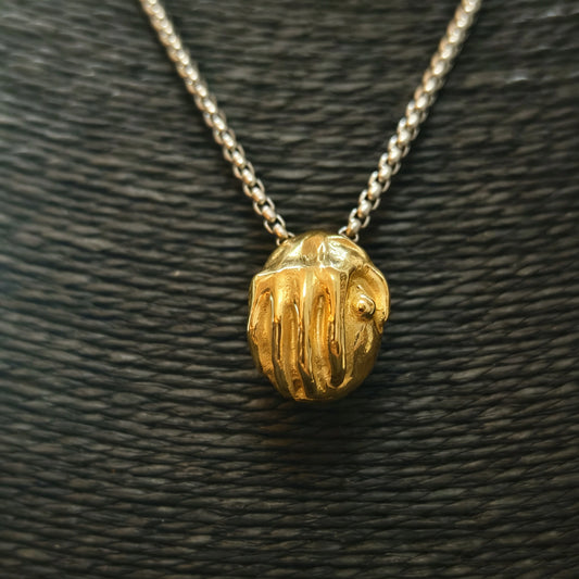 Cradle your bosom Pendant Necklace