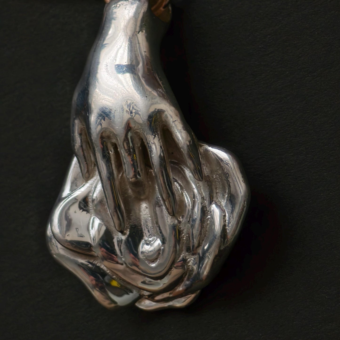 Handmade Silver Nude Art Brooch