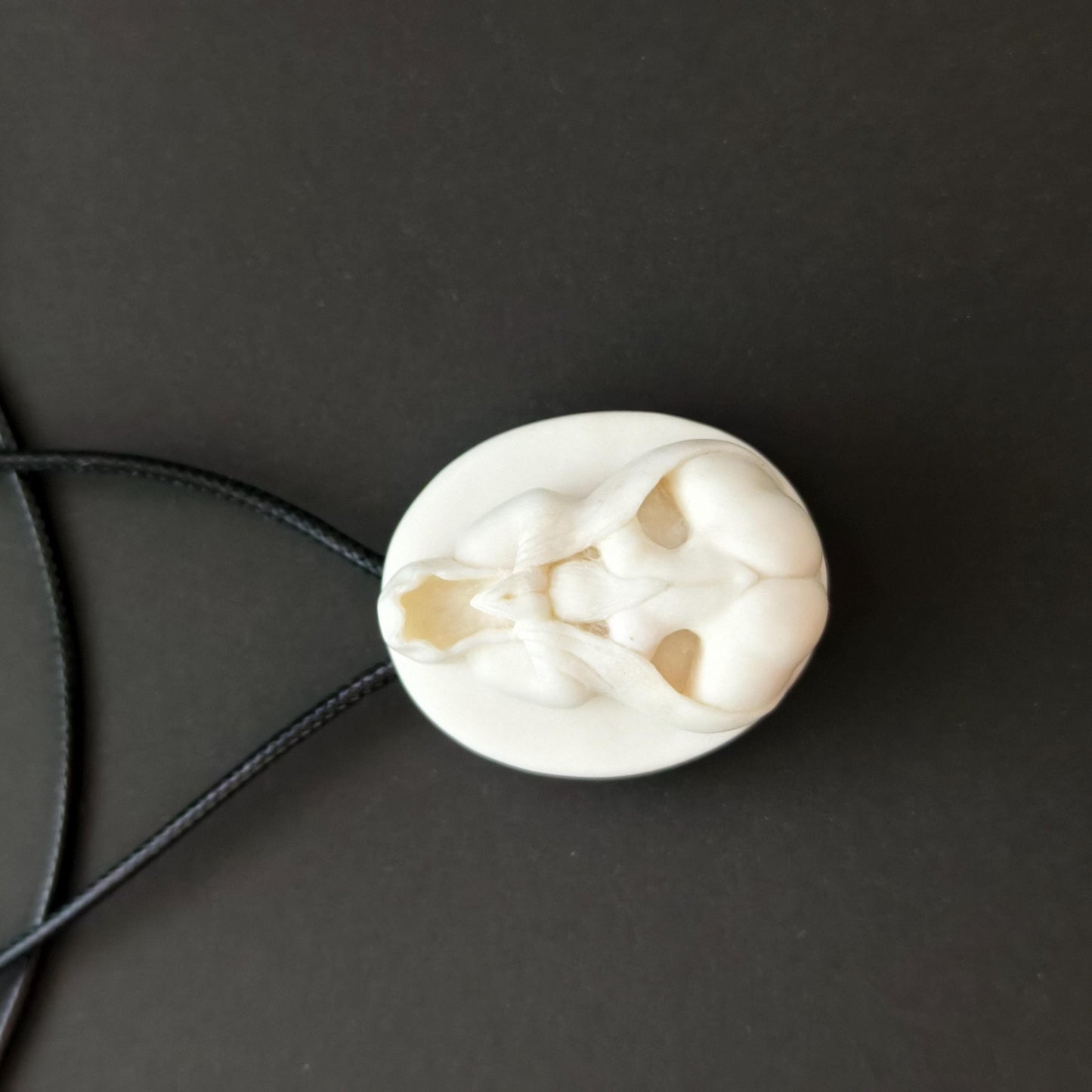 Antler Nude Pendant Necklace