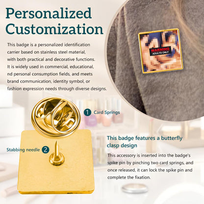 Adults Only Creative Pin