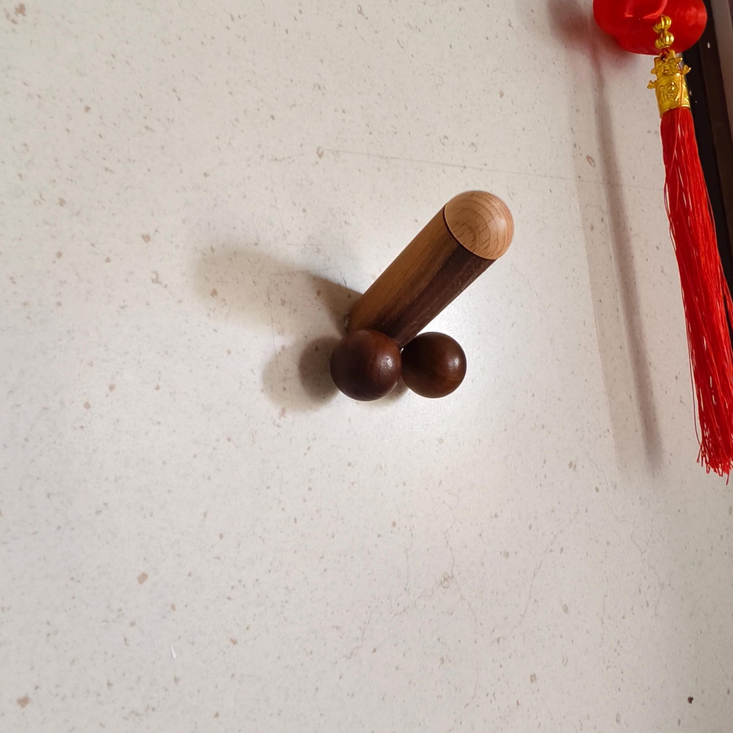 Wooden Penis Wall Hook