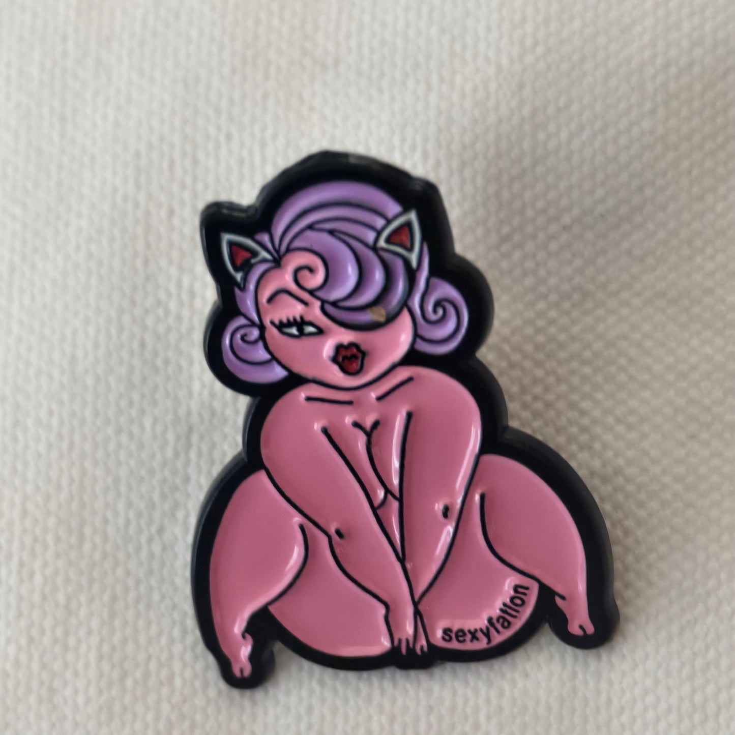 Sexy Lady Pin Brooch – Badge Patch