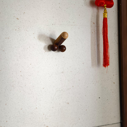 Wooden Penis Wall Hook