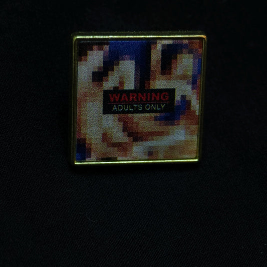 Adults Only Creative Pin