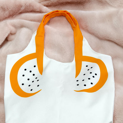 Penis Cartoon Canvas Tote – Naughty Humor Art Shoulder & Handbag, Fun Shopping Bag