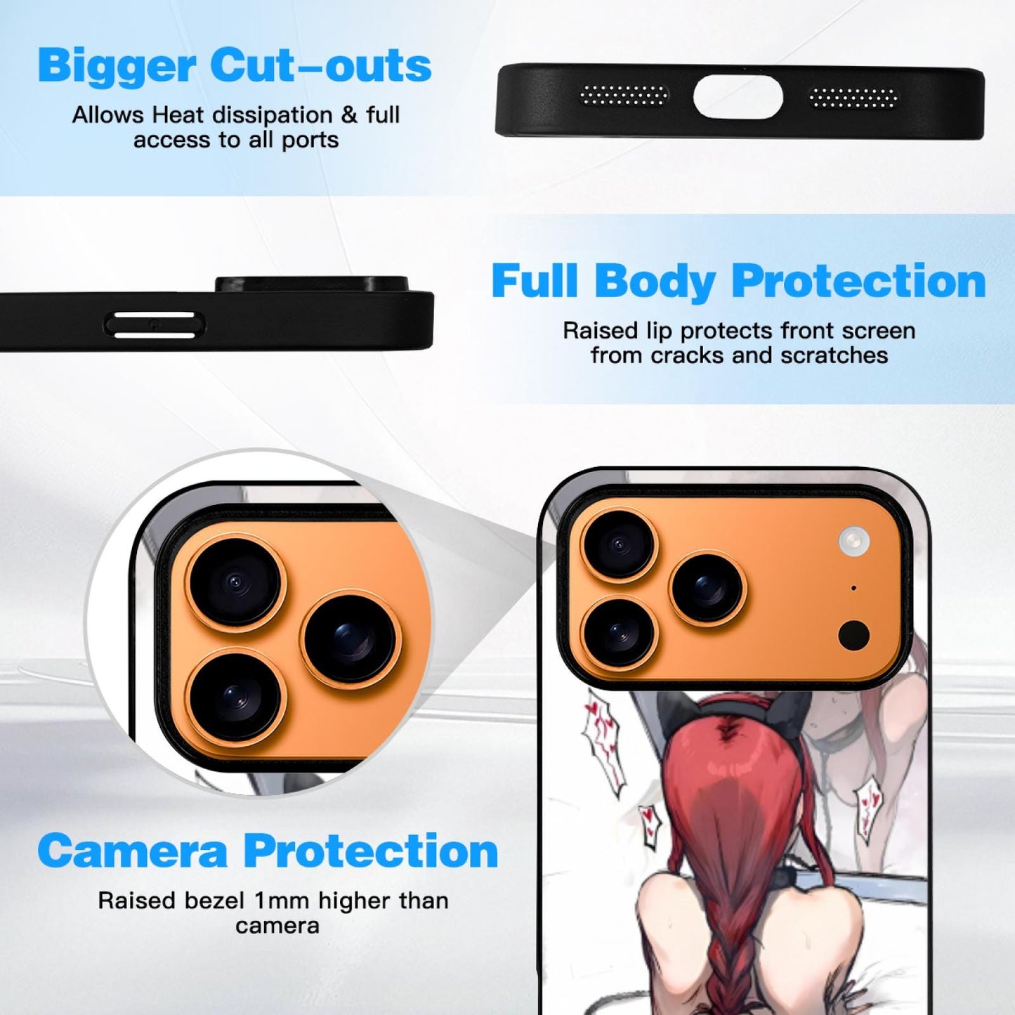 Nude Art Mirror iPhone 17/Pro/Max/Air Protective Case