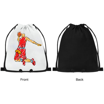 Basketball Drawstring Backpack