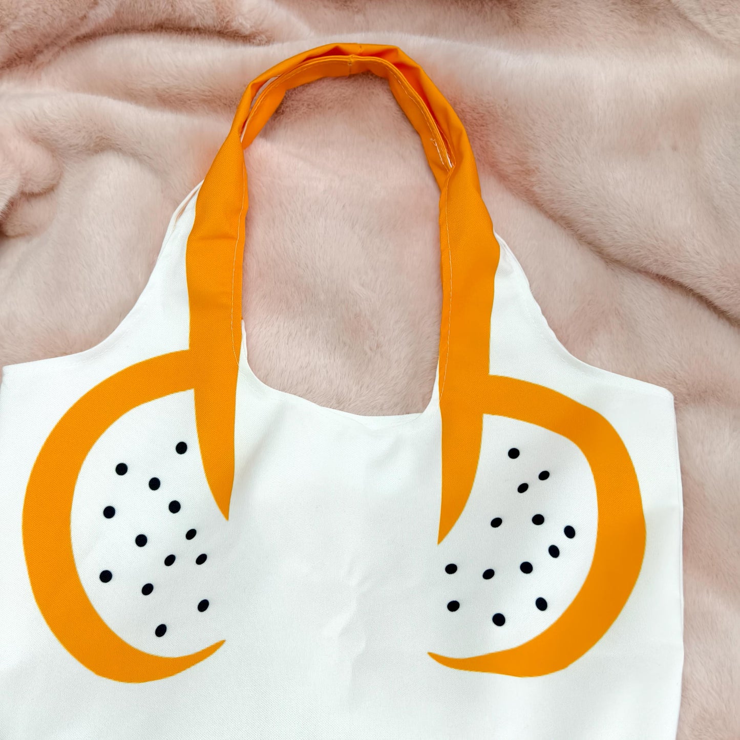 Penis Cartoon Canvas Tote – Naughty Humor Art Shoulder & Handbag, Fun Shopping Bag