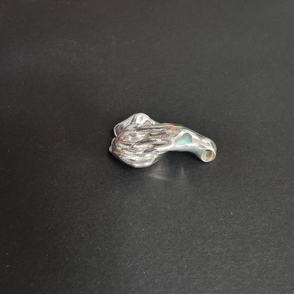 Silver Sexy Clitoris Pendant