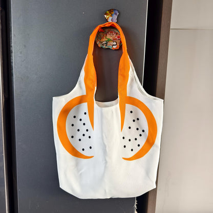 Penis Cartoon Canvas Tote – Naughty Humor Art Shoulder & Handbag, Fun Shopping Bag