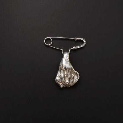 Handmade  Sterling Silver Brooch