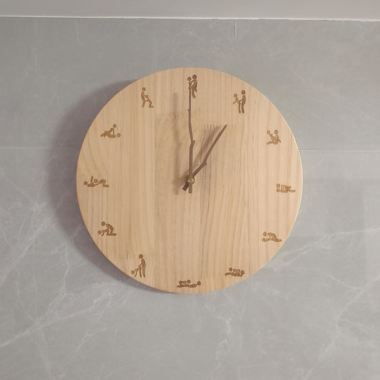 Solid Wood Wall Clock