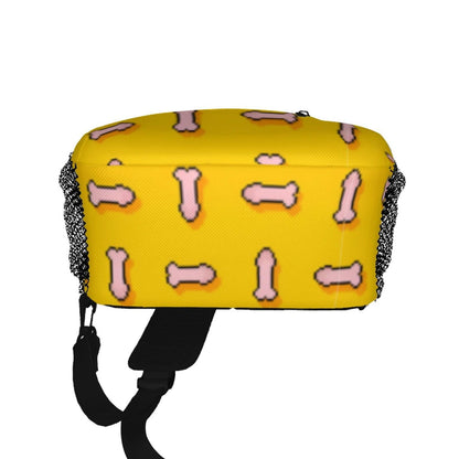 Pixel Penis Sling Bag – Funny Adult Humor Crossbody Bag