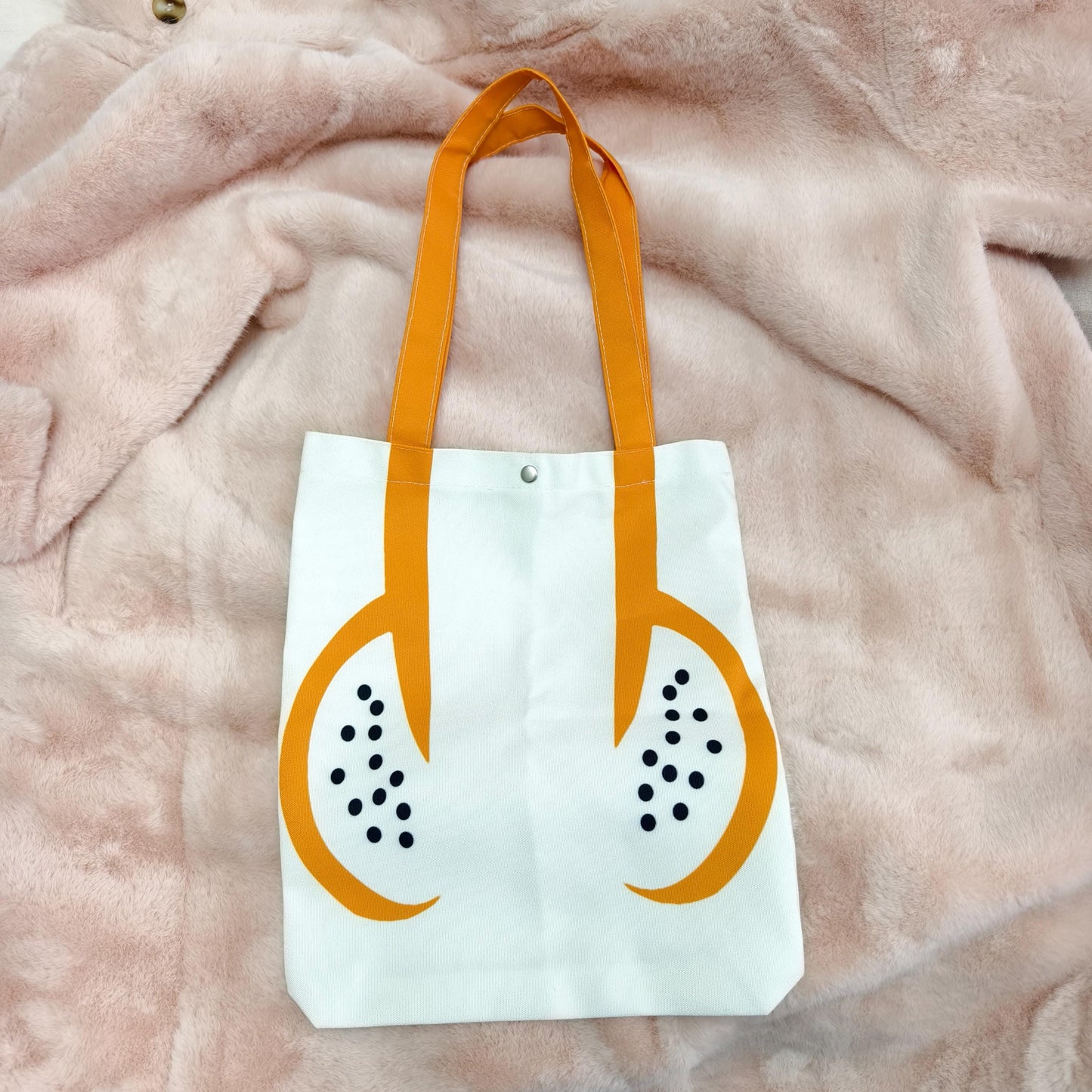 Funny Cartoon Penis Canvas Tote – Prank Adult Art Shoulder & Handbag, Creative Storage Bag