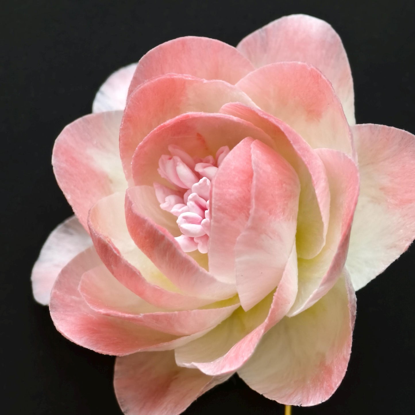 Silk Flower Brooch for Women Handmade Vintage Floral Brooch Pin