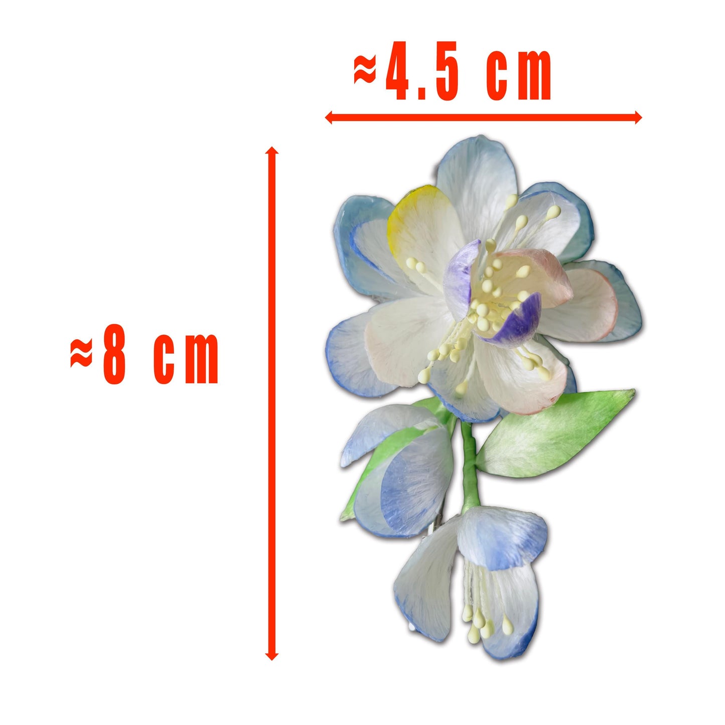 Silk Flower Vintage Brooch