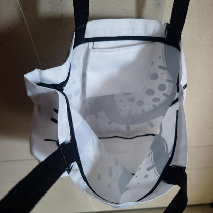 Penis Print Canvas Tote Bag