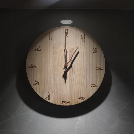 Solid Wood Wall Clock