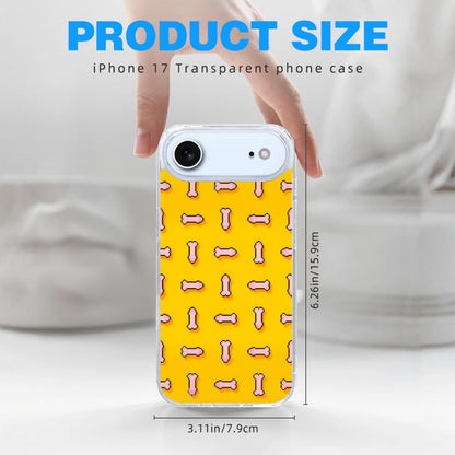 Pixelated Pattern iPhone 17 Pro Max Case – Funny Adult Humor TPU Cover