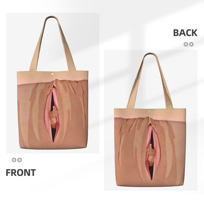 Abstract Female Form Canvas Tote Bag