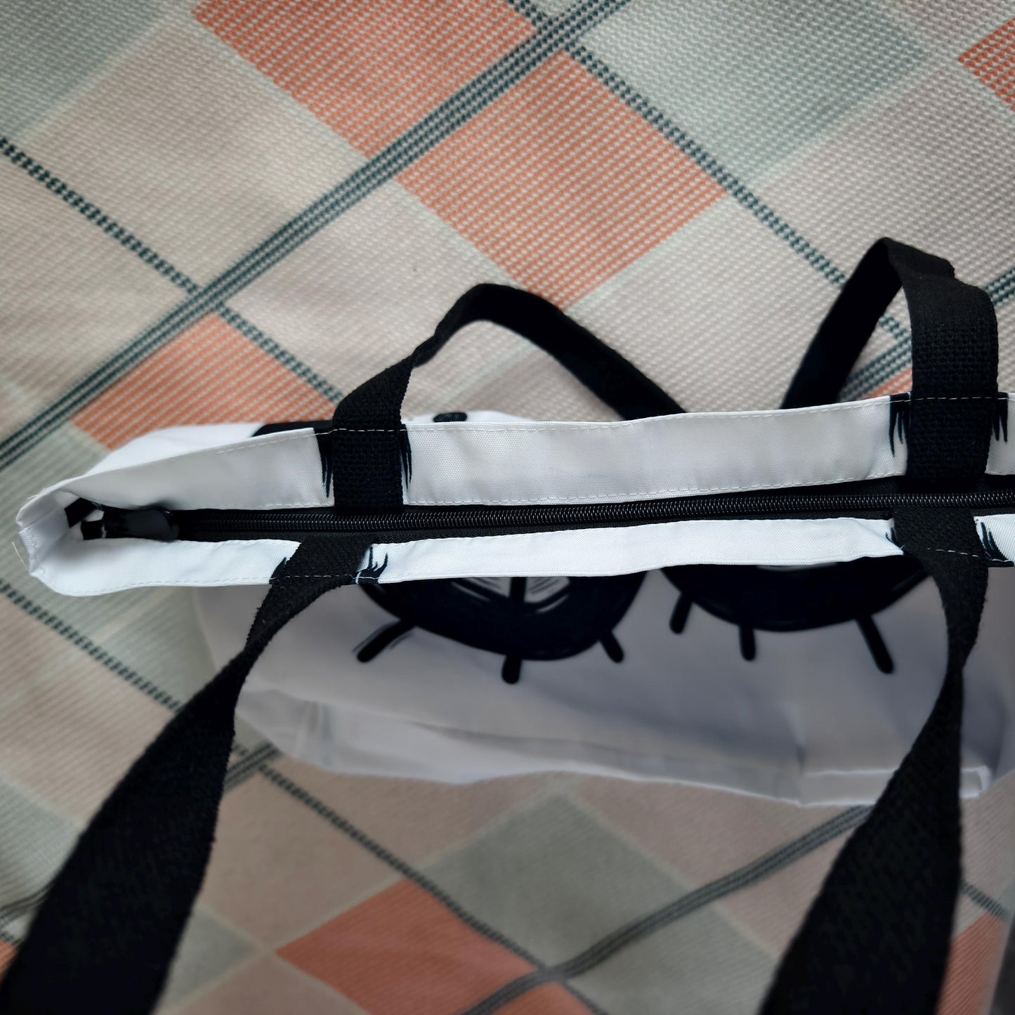 Penis Print Canvas Tote Bag