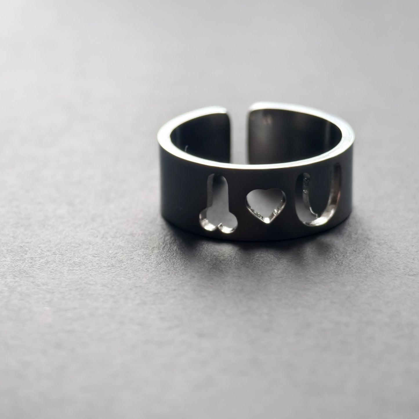 I Love You Symbol Ring