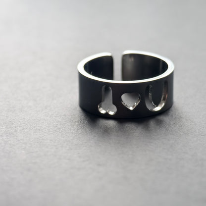 I Love You Symbol Ring