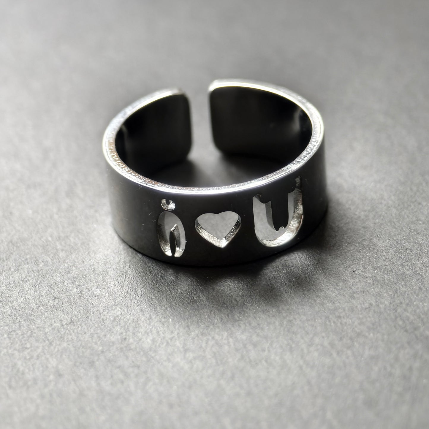 I Love You Symbol Ring