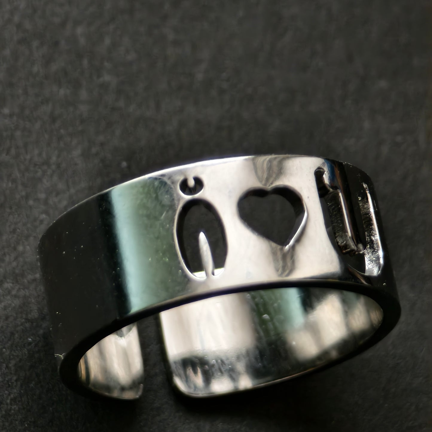 I Love You Symbol Ring
