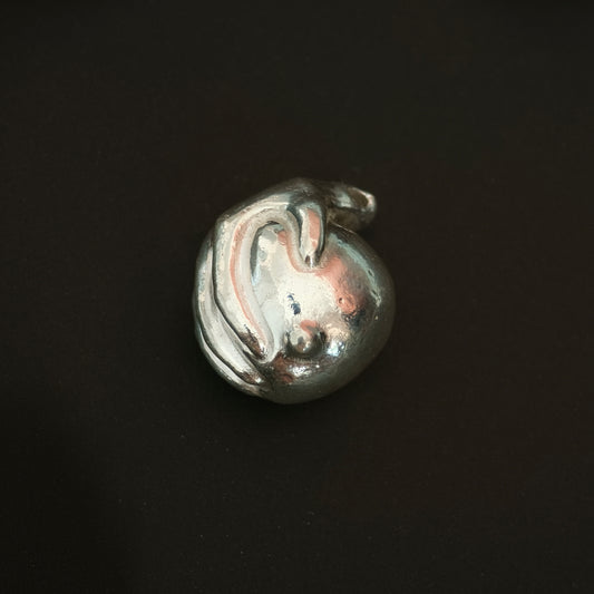 Sterling Silver Breast Pendant