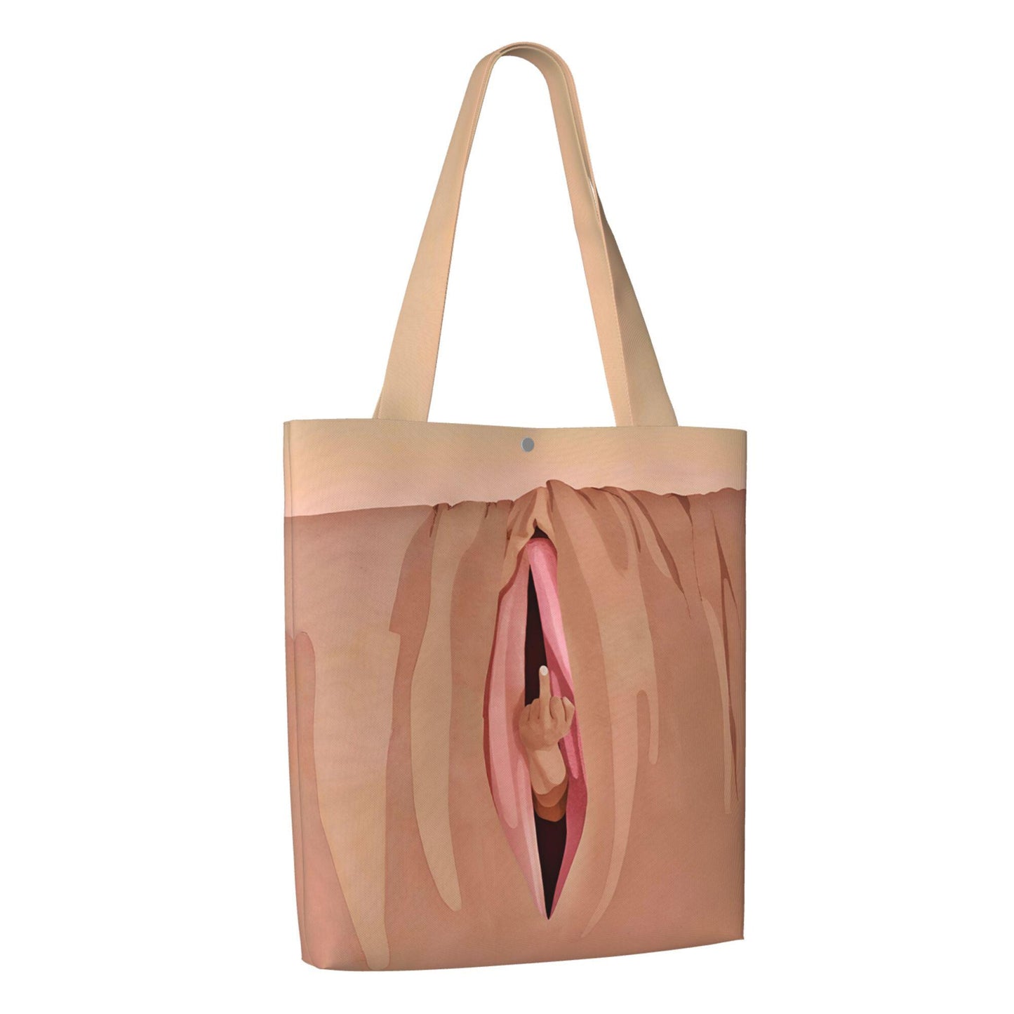 Abstract Female Form Canvas Tote Bag