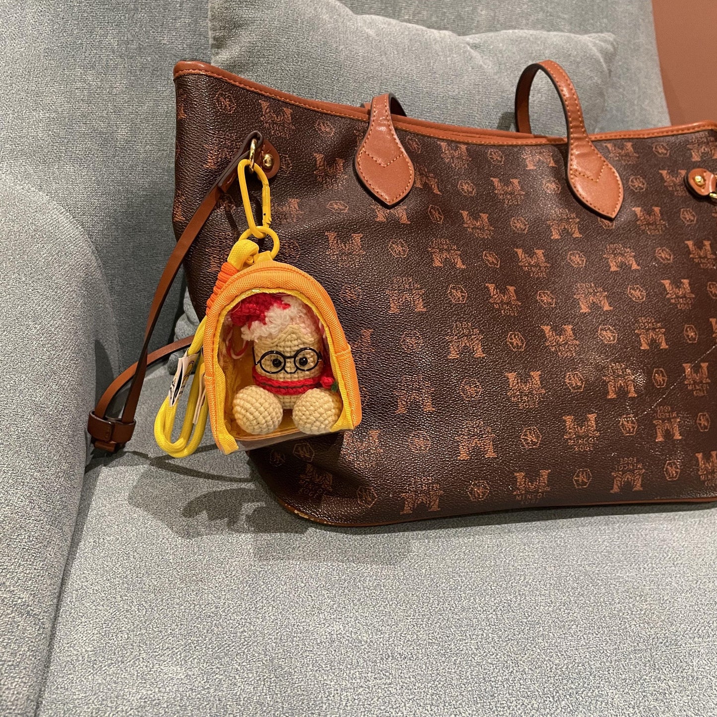 Handmade Adult Plush Keychain