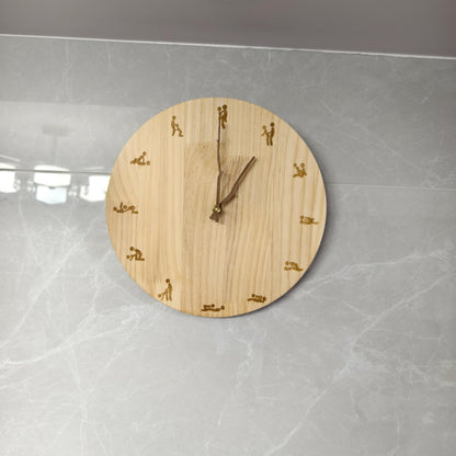 Solid Wood Wall Clock