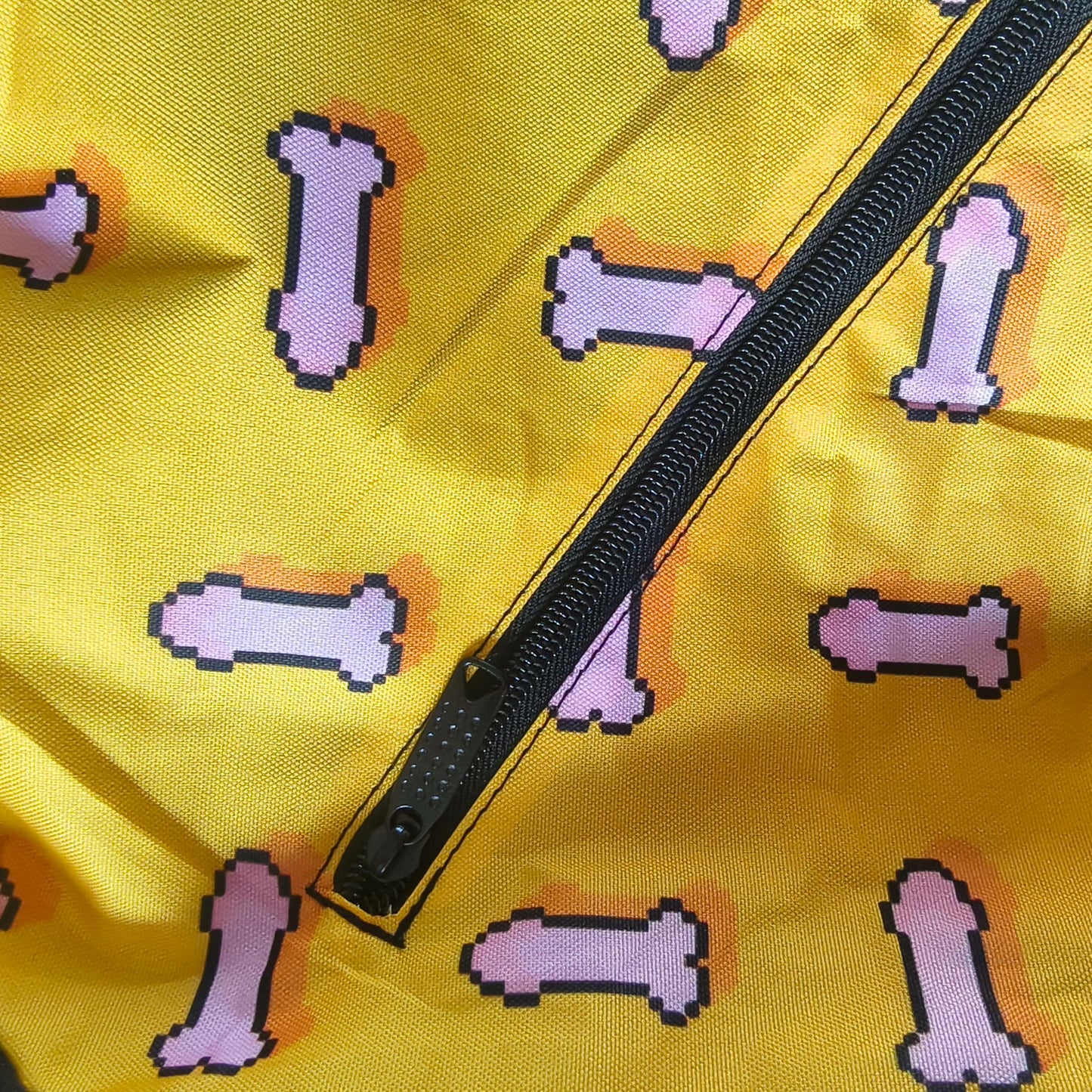Pixel Cartoon Penis Backpack