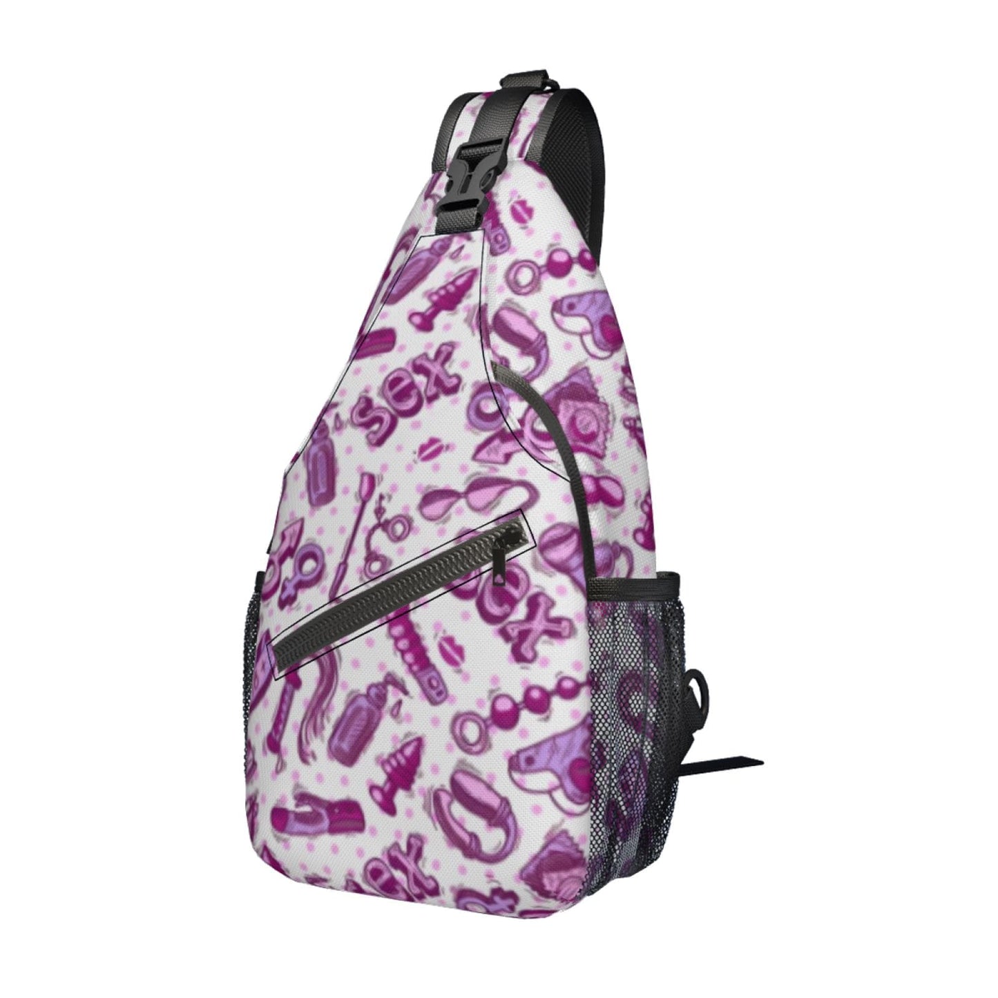 Naughty Humor Sling Bag – Funny Erotic-Themed Crossbody Bag