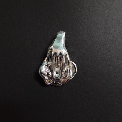 Silver Sexy Clitoris Pendant