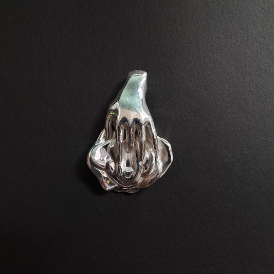 Silver Sexy Clitoris Pendant