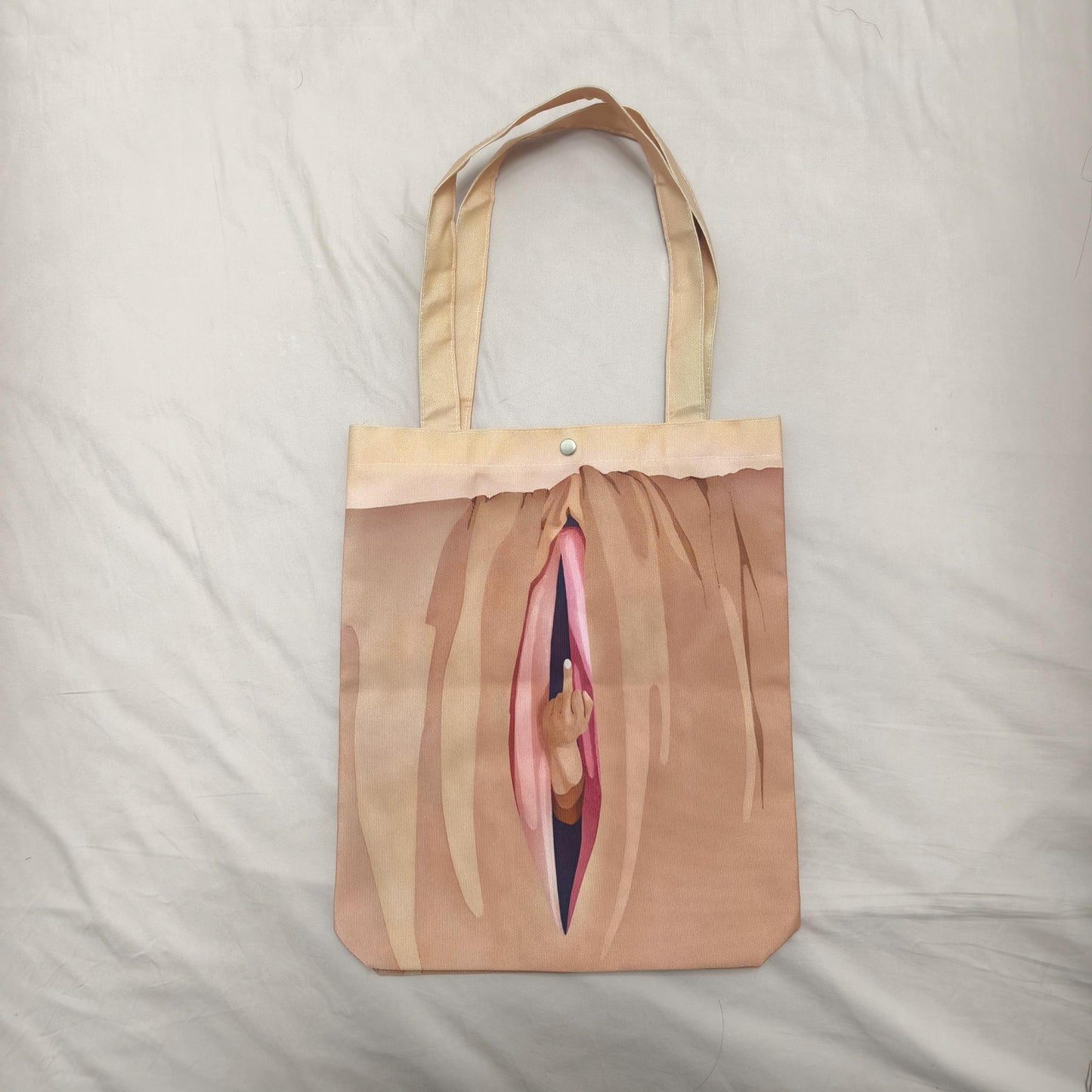 Abstract Female Form Canvas Tote Bag
