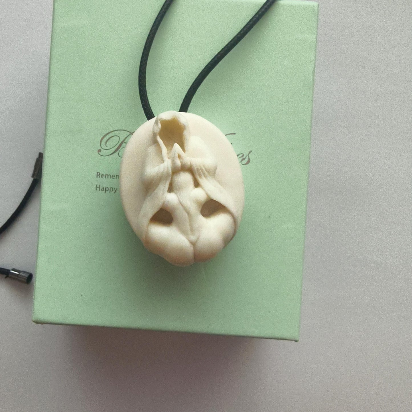 Antler Nude Pendant Necklace